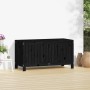 Storage box for garden made of black pine wood 115x49x60 cm by vidaXL, Outdoor storage boxes - Ref: Foro24-823840, Price: 109...