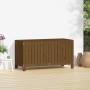 Garten-Aufbewahrungsbox aus honigbraunem Kiefernholz, 115 x 49 x 60 cm von vidaXL, Aufbewahrungsboxen für den Außenbereich - ...