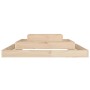 Solid pine wood planter 110x110x27 cm by vidaXL, Pots and planters - Ref: Foro24-823871, Price: 77,51 €, Discount: %