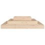 Solid pine wood planter 110x110x27 cm by vidaXL, Pots and planters - Ref: Foro24-823871, Price: 77,51 €, Discount: %