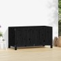 Black pine wood garden storage box 121x55x64 cm by vidaXL, Outdoor storage boxes - Ref: Foro24-823847, Price: 138,79 €, Disco...