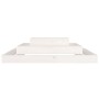 Solid white pine wood planter 110x110x27 cm by vidaXL, Pots and planters - Ref: Foro24-823872, Price: 64,26 €, Discount: %