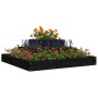 Solid black pine wood planter 80x80x27 cm by vidaXL, Pots and planters - Ref: Foro24-823868, Price: 48,99 €, Discount: %