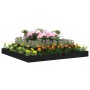 Solid black pine wood planter 110x110x27 cm by vidaXL, Pots and planters - Ref: Foro24-823875, Price: 67,99 €, Discount: %