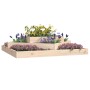 Solid pine wood planter 112x112x27 cm by vidaXL, Pots and planters - Ref: Foro24-823885, Price: 57,17 €, Discount: %