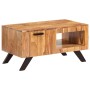 Solid acacia wood coffee table 90x50x45 cm by vidaXL, Coffee table - Ref: Foro24-247492, Price: 270,64 €, Discount: %