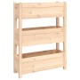 Jardinera de madera maciza de pino 77x25x104,5 cm de vidaXL, Maceteros y jardineras - Ref: Foro24-823934, Precio: 78,32 €, De...