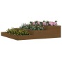 Solid honey brown pine wood planter 107x107x27 cm by vidaXL, Pots and planters - Ref: Foro24-823916, Price: 76,42 €, Discount: %