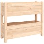 Jardinera de madera maciza de pino 77x25x66 cm de vidaXL, Maceteros y jardineras - Ref: Foro24-823941, Precio: 60,94 €, Descu...