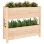 Jardinera de madera maciza de pino 77x25x66 cm de vidaXL, Maceteros y jardineras - Ref: Foro24-823941, Precio: 60,94 €, Descu...