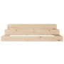 Jardinera de madera maciza de pino 107x107x27 cm de vidaXL, Maceteros y jardineras - Ref: Foro24-823913, Precio: 62,71 €, Des...