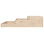 Jardinera de madera maciza de pino 107x107x27 cm de vidaXL, Maceteros y jardineras - Ref: Foro24-823913, Precio: 62,71 €, Des...