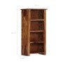 Solid Sheesham wood shelf 50x30x100 cm by vidaXL, Bookcases and shelves - Ref: Foro24-247717, Price: 235,66 €, Discount: %