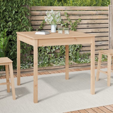 Mesa de jardín madera maciza de pino 82,5x82,5x76 cm de vidaXL, Mesas de jardín - Ref: Foro24-823962, Precio: 78,99 €, Descue...