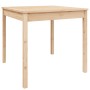 Garden table solid pine wood 82.5x82.5x76 cm by vidaXL, Garden tables - Ref: Foro24-823962, Price: 79,39 €, Discount: %