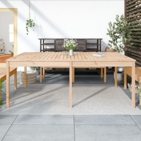 Garden table solid pine wood 203.5x100x76 cm by vidaXL, Garden tables - Ref: Foro24-823983, Price: 170,99 €, Discount: %