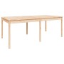 Garden table solid pine wood 203.5x100x76 cm by vidaXL, Garden tables - Ref: Foro24-823983, Price: 170,99 €, Discount: %