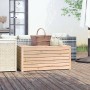 Garden trunk solid pine wood 101x50.5x46.5 cm by vidaXL, Outdoor storage boxes - Ref: Foro24-823948, Price: 117,21 €, Discoun...