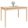 Mesa de jardín madera maciza pino 121x82,5x76 cm de vidaXL, Mesas de jardín - Ref: Foro24-823969, Precio: 66,99 €, Descuento: %