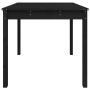 Mesa de jardín madera maciza pino negro 82,5x82,5x76 cm de vidaXL, Mesas de jardín - Ref: Foro24-823966, Precio: 62,99 €, Des...