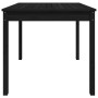 Mesa de jardín madera maciza pino negro 82,5x82,5x76 cm de vidaXL, Mesas de jardín - Ref: Foro24-823966, Precio: 62,99 €, Des...