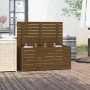 Gartenkoffer Kiefernholz massiv honigbraun 101x50,5x46,5 cm von vidaXL, Aufbewahrungsboxen für den Außenbereich - Ref: Foro24...