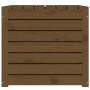 Solid pine wood garden chest in honey brown color, 101x50.5x46.5 cm by vidaXL, Outdoor storage boxes - Ref: Foro24-823951, Pr...