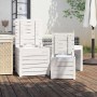 Garden box set 3 pieces solid white pine wood by vidaXL, Outdoor storage boxes - Ref: Foro24-823956, Price: 180,16 €, Discoun...