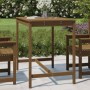 Garden table solid pine wood honey brown 121x82.5x110 cm by vidaXL, Garden tables - Ref: Foro24-824091, Price: 96,82 €, Disco...