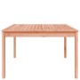 Douglas fir solid wood garden table 121x82.5x76 cm by vidaXL, Garden tables - Ref: Foro24-823974, Price: 104,54 €, Discount: %