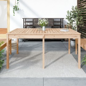 Mesa de jardín madera maciza de pino 159,5x82,5x76 cm de vidaXL, Mesas de jardín - Ref: Foro24-823976, Precio: 122,99 €, Desc...