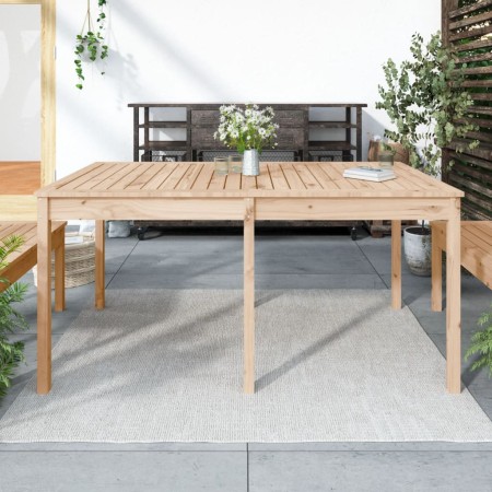 Garden table solid pine wood 159.5x82.5x76 cm by vidaXL, Garden tables - Ref: Foro24-823976, Price: 122,74 €, Discount: %