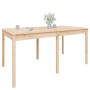 Garden table solid pine wood 159.5x82.5x76 cm by vidaXL, Garden tables - Ref: Foro24-823976, Price: 122,74 €, Discount: %