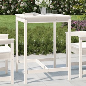 Garden table solid white pine wood 82.5x82.5x110 cm by vidaXL, Garden tables - Ref: Foro24-824082, Price: 75,48 €, Discount: %