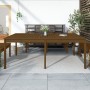 Mesa de jardín madera maciza pino marrón miel 203,5x100x76 cm de vidaXL, Mesas de jardín - Ref: Foro24-823986, Precio: 150,02...