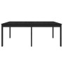 Mesa de jardín madera maciza de pino negro 203,5x100x76 cm de vidaXL, Mesas de jardín - Ref: Foro24-823987, Precio: 187,44 €,...