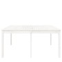 Garden table solid white pine wood 159.5x82.5x76 cm by vidaXL, Garden tables - Ref: Foro24-823977, Price: 167,52 €, Discount: %