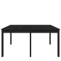 Garden table solid black pine wood 159.5x82.5x76 cm by vidaXL, Garden tables - Ref: Foro24-823980, Price: 145,77 €, Discount: %