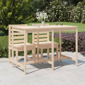 Garden table solid pine wood 159.5x82.5x110 cmcm by vidaXL, Garden tables - Ref: Foro24-824095, Price: 104,99 €, Discount: %