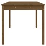 Garden table solid pine wood honey brown 82.5x82.5x76 cm by vidaXL, Garden tables - Ref: Foro24-823965, Price: 87,65 €, Disco...