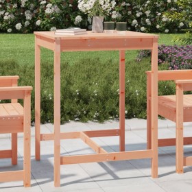 Mesa de jardín madera maciza Douglas 82,5x82,5x110 cm de vidaXL, Mesas de jardín - Ref: Foro24-824086, Precio: 66,99 €, Descu...