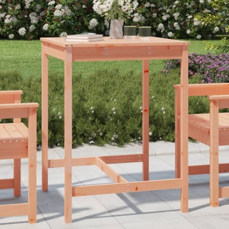 Mesa de jardín madera maciza Douglas 82,5x82,5x110 cm de vidaXL, Mesas de jardín - Ref: Foro24-824086, Precio: 67,07 €, Descu...