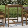 Solid pine wood garden table in honey brown color, 82.5x82.5x110 cm. by vidaXL, Garden tables - Ref: Foro24-824084, Price: 79...