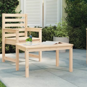 Garden table solid pine wood 82.5x50.5x45 cm by vidaXL, Garden tables - Ref: Foro24-824113, Price: 52,15 €, Discount: %