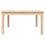 Garden table solid pine wood 82.5x50.5x45 cm by vidaXL, Garden tables - Ref: Foro24-824113, Price: 52,15 €, Discount: %