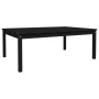 Garden table solid black pine wood 121x82.5x45 cm by vidaXL, Garden tables - Ref: Foro24-824131, Price: 69,90 €, Discount: %