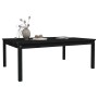 Garden table solid black pine wood 121x82.5x45 cm by vidaXL, Garden tables - Ref: Foro24-824131, Price: 69,90 €, Discount: %