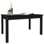 Mesa de jardín madera maciza pino negro 82,5x50,5x45 cm de vidaXL, Mesas de jardín - Ref: Foro24-824117, Precio: 42,27 €, Des...