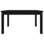 Mesa de jardín madera maciza pino negro 82,5x50,5x45 cm de vidaXL, Mesas de jardín - Ref: Foro24-824117, Precio: 42,27 €, Des...