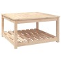 Mesa de jardín madera maciza de pino 82,5x82,5x45 cm de vidaXL, Mesas de jardín - Ref: Foro24-824141, Precio: 100,83 €, Descu...